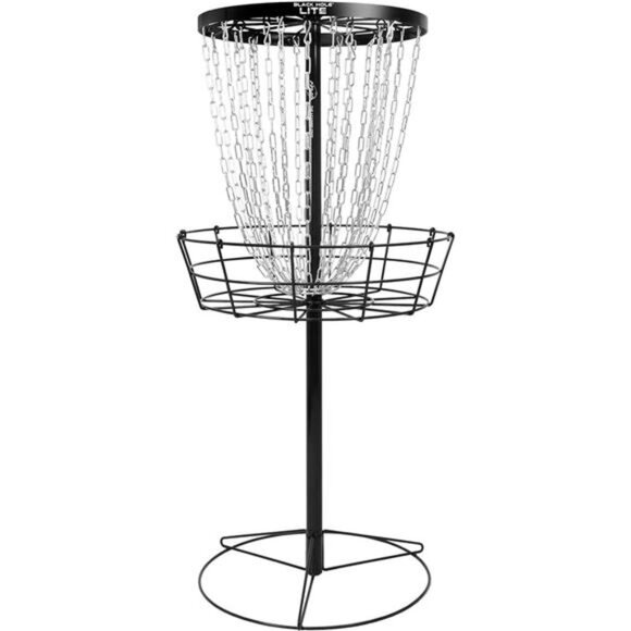 Disc Sports Black Hole Lite 24-Chain Disc Golf Basket Target